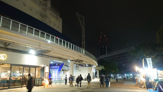 横浜スタジアム入口